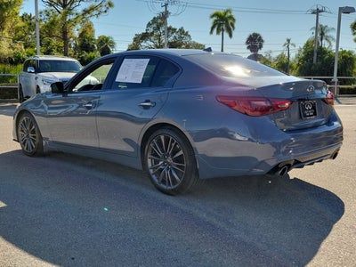 2022 INFINITI Q50 Red Sport 400