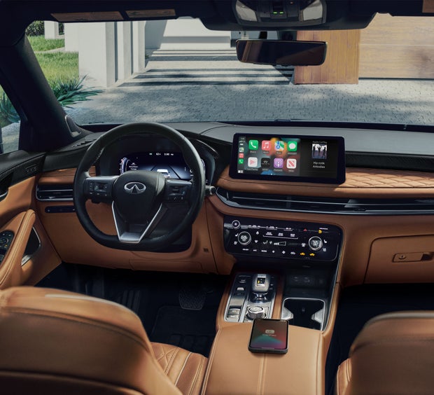 2024 INFINITI QX60 Key Features - Wireless Apple CarPlay® integration | Fort Myers INFINITI in Fort Myers FL