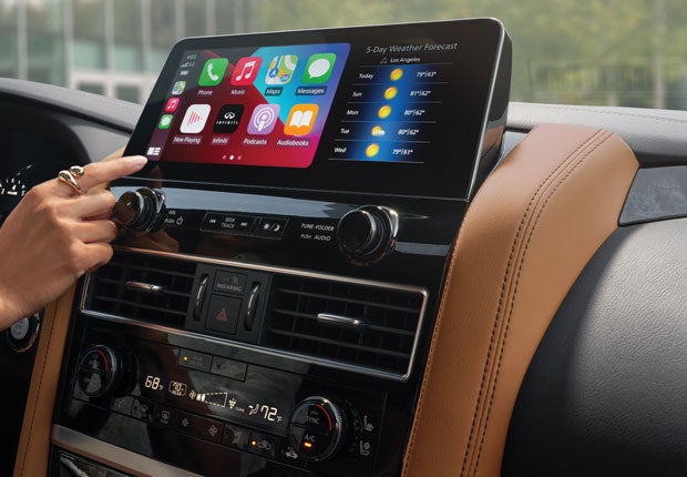 2024 INFINITI QX80 Key Features - WIRELESS APPLE CARPLAY® INTEGRATION | Fort Myers INFINITI in Fort Myers FL